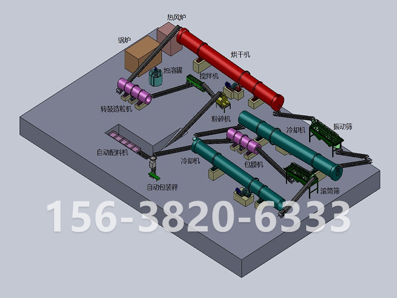 猪粪有机肥生产工艺流程